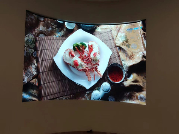 民权室内P2.5弧形LED屏